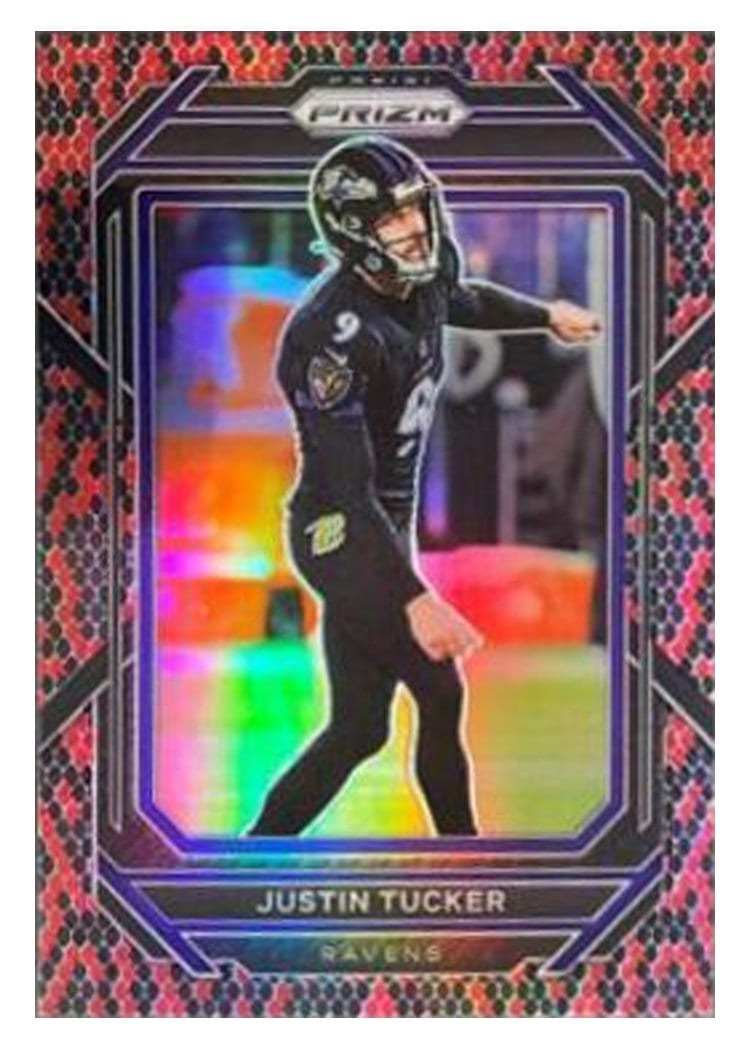 2022 Panini Prizm Base Set Justin Tucker #26 card