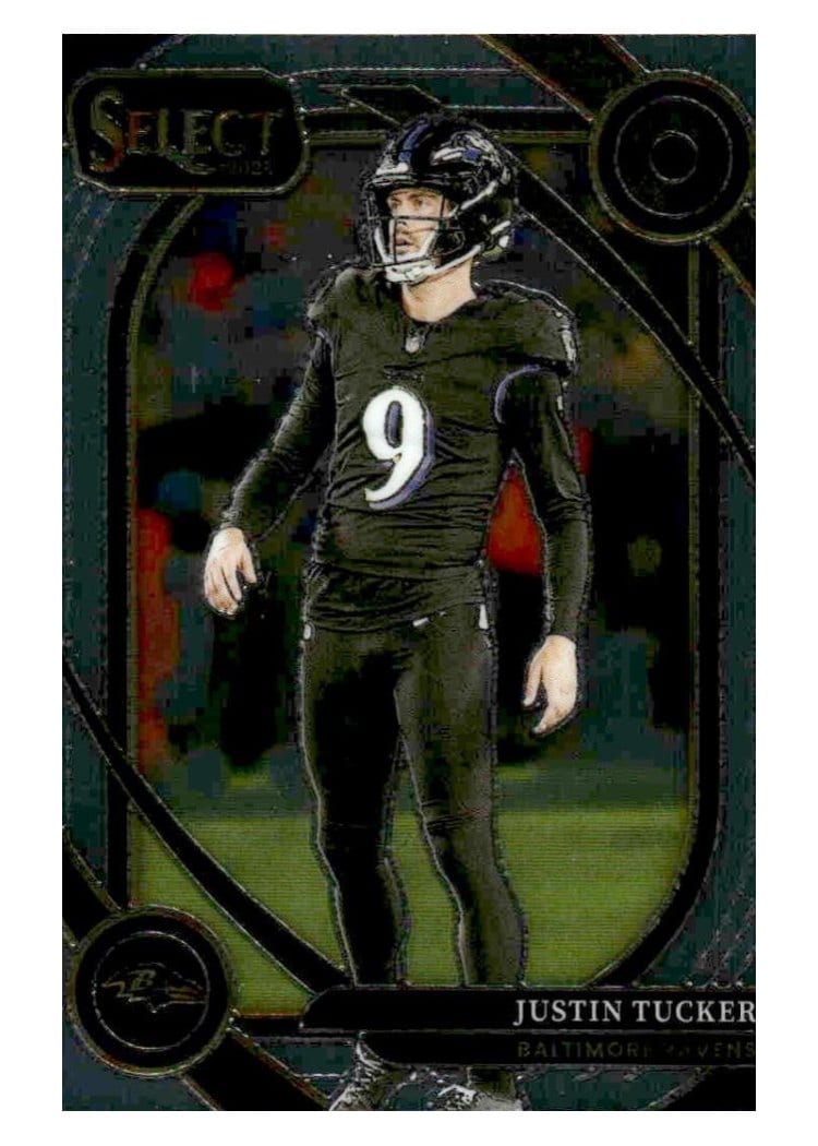 2024 Panini Select Base Set Justin Tucker #274 card