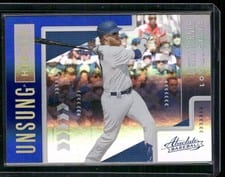 2020 Panini Absolute Unsung Heroes Justin Turner #UH15 card