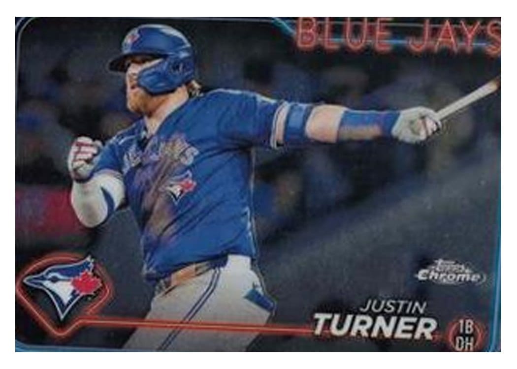 2024 Topps Chrome Base Set Justin Turner #248 card