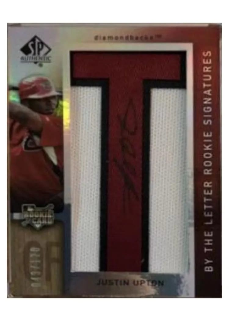 2007 SP Authentic Justin Upton #161 card