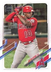 2021 Topps Base Set Justin Upton #527 card
