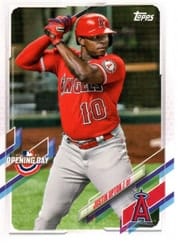 2021 Topps Opening Day Base Set Justin Upton #184 card