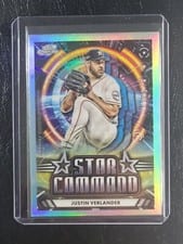 2024 Topps Cosmic Chrome Star Command Justin Verlander #SC-3 card