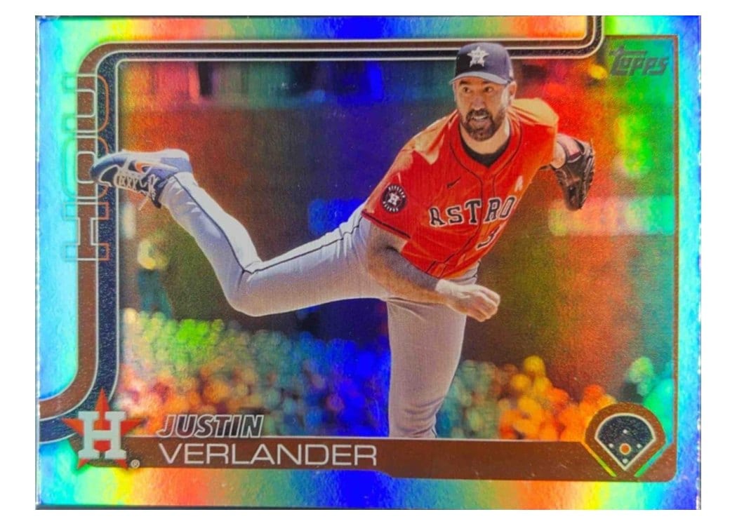 2025 Topps Base Set Justin Verlander #118 card