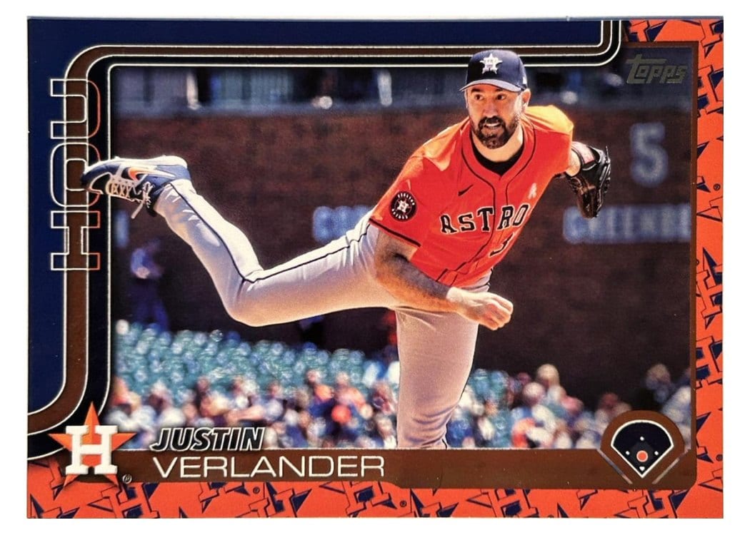 2025 Topps Base Set Justin Verlander #118 card