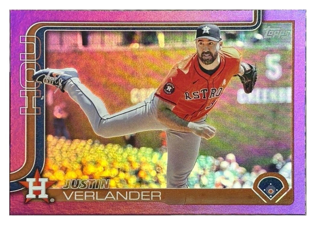 2025 Topps Base Set Justin Verlander #118 card