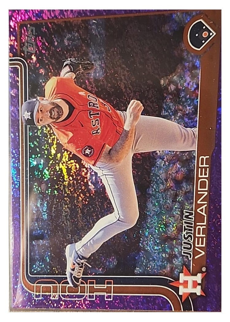 2025 Topps Base Set Justin Verlander #118 card