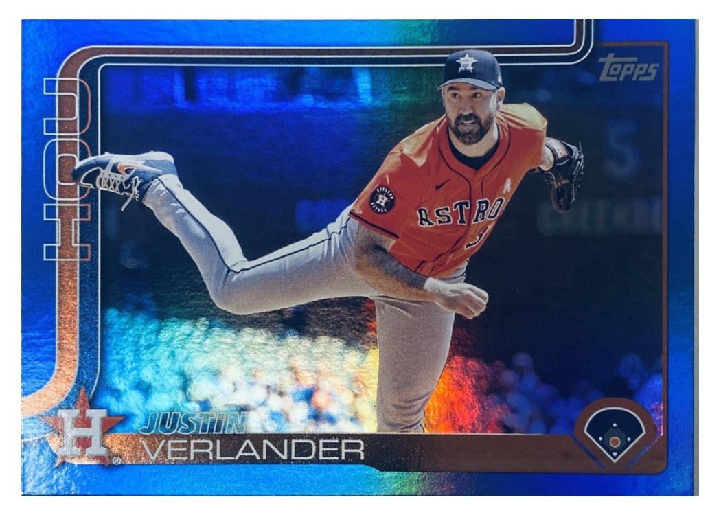 2025 Topps Base Set Justin Verlander #118 card