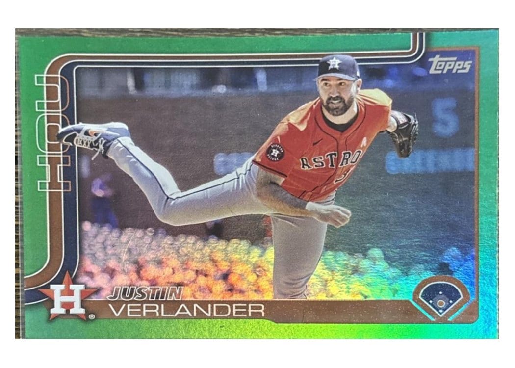 2025 Topps Base Set Justin Verlander #118 card