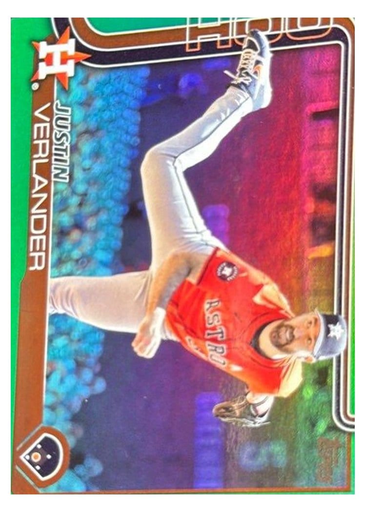 2025 Topps Base Set Justin Verlander #118 card