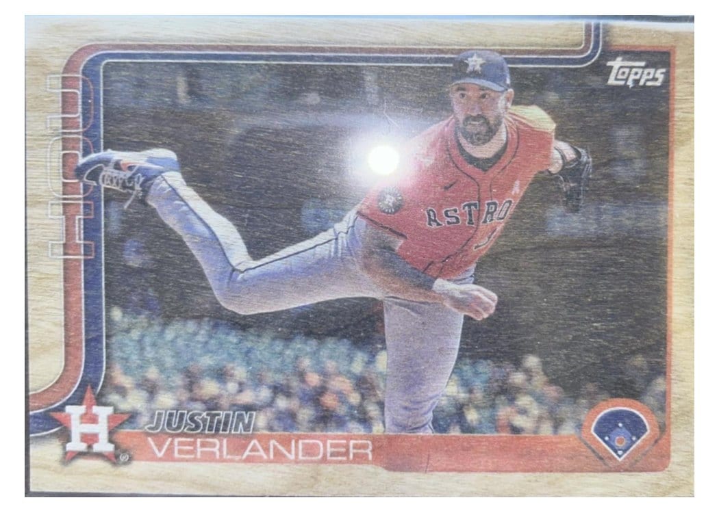 2025 Topps Base Set Justin Verlander #118 card