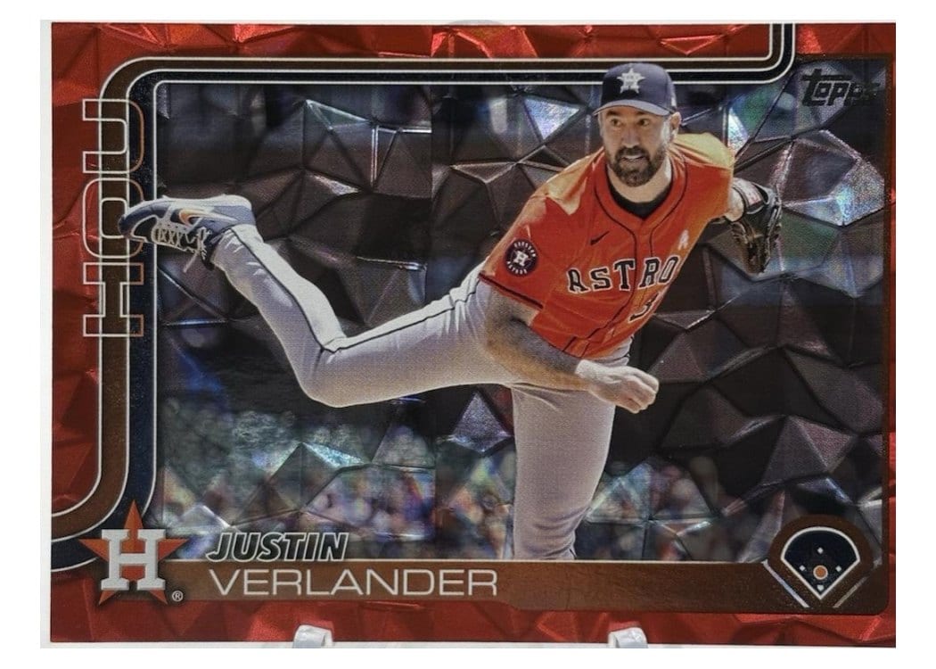 2025 Topps Base Set Justin Verlander #118 card