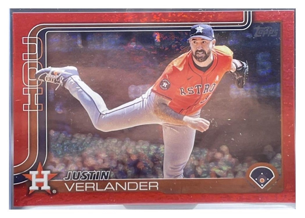 2025 Topps Base Set Justin Verlander #118 card