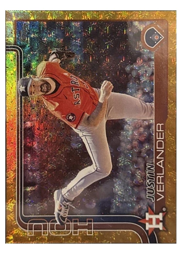2025 Topps Base Set Justin Verlander #118 card