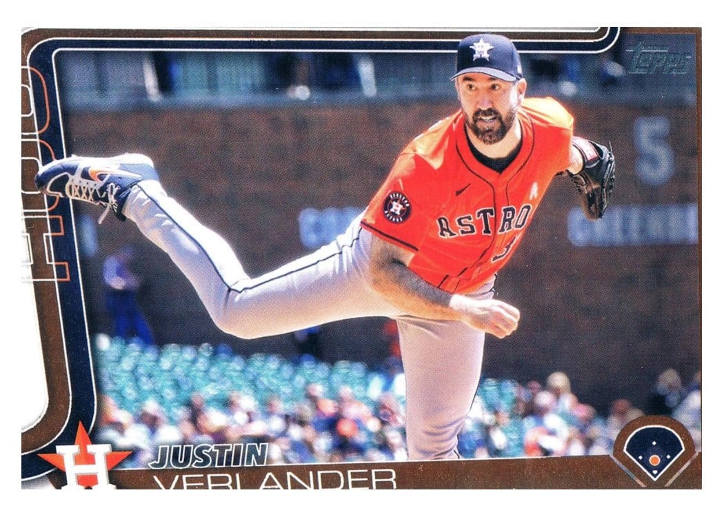 2025 Topps Base Set Justin Verlander #118 card