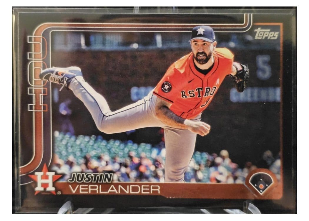 2025 Topps Base Set Justin Verlander #118 card