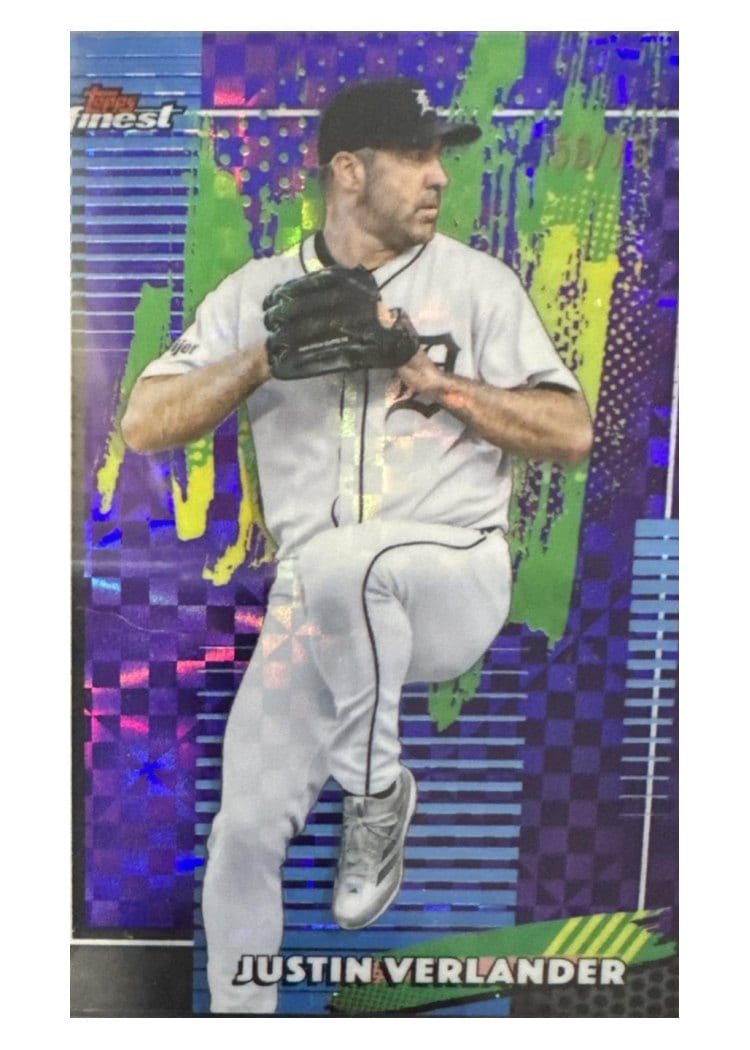 2026 Topps Finest Justin Verlander #48 card