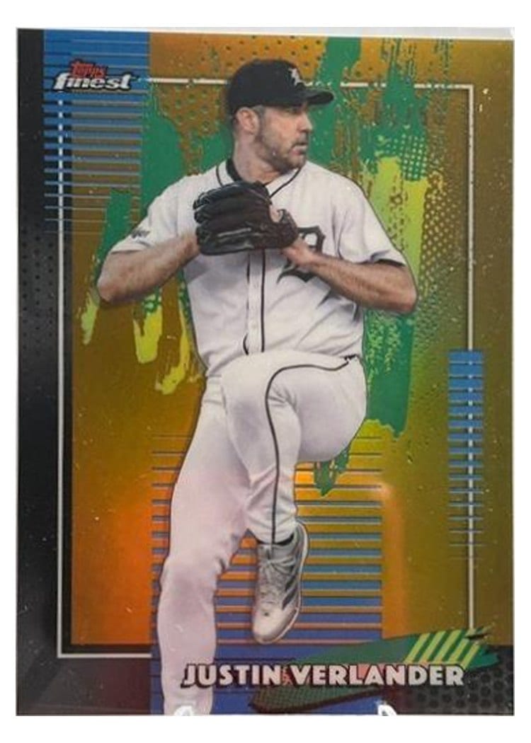 2026 Topps Finest Justin Verlander #48 card