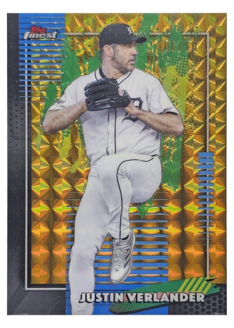 2026 Topps Finest Justin Verlander #48 card