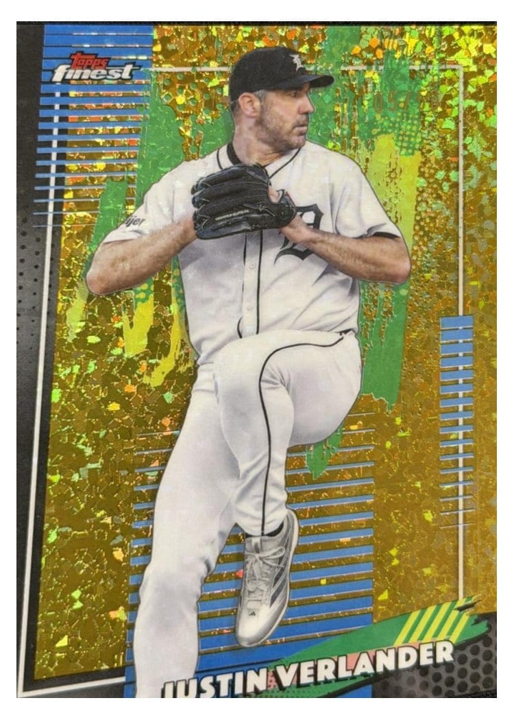 2026 Topps Finest Justin Verlander #48 card