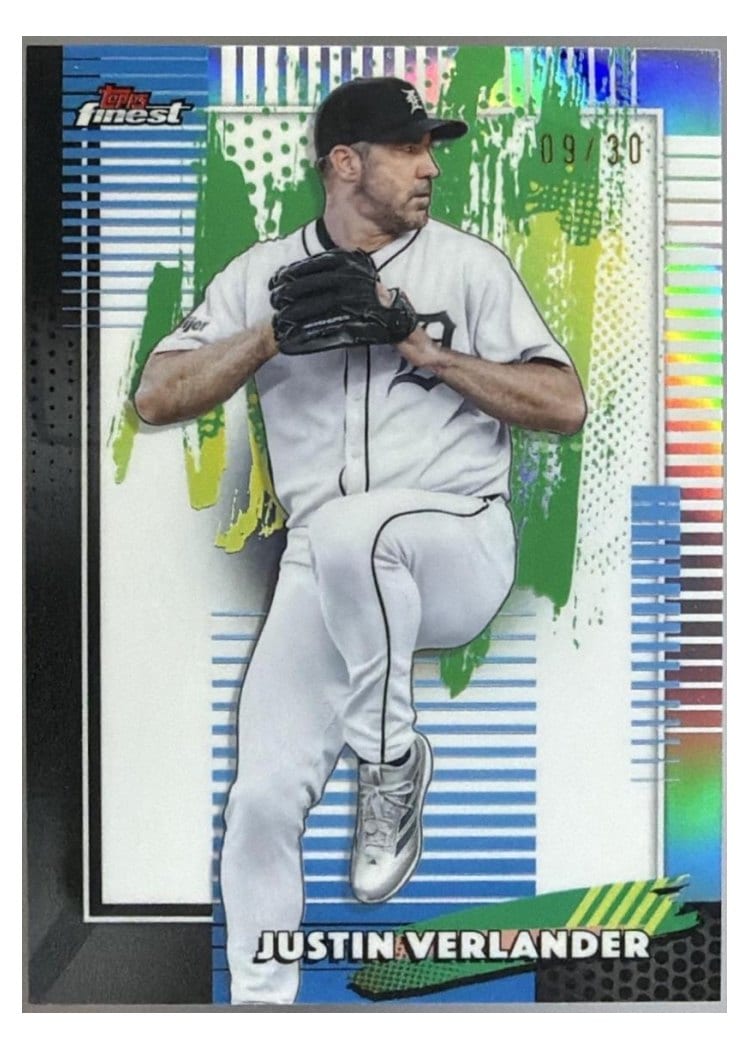 2026 Topps Finest Justin Verlander #48 card