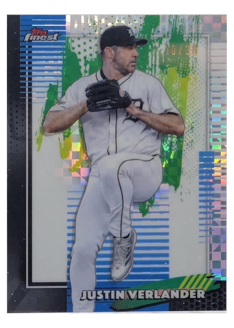 2026 Topps Finest Justin Verlander #48 card