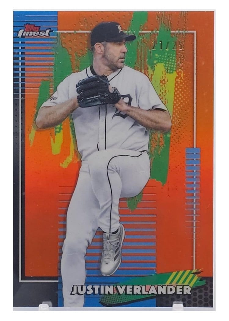 2026 Topps Finest Justin Verlander #48 card