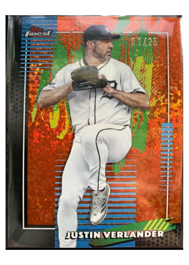 2026 Topps Finest Justin Verlander #48 card