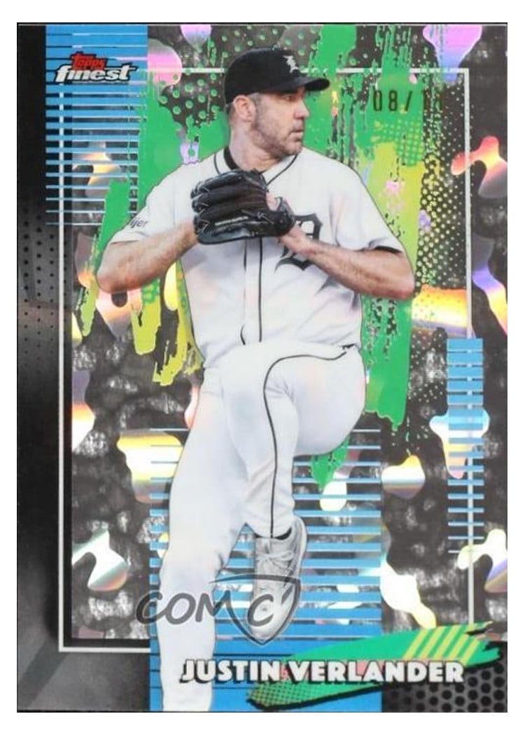 2026 Topps Finest Justin Verlander #48 card
