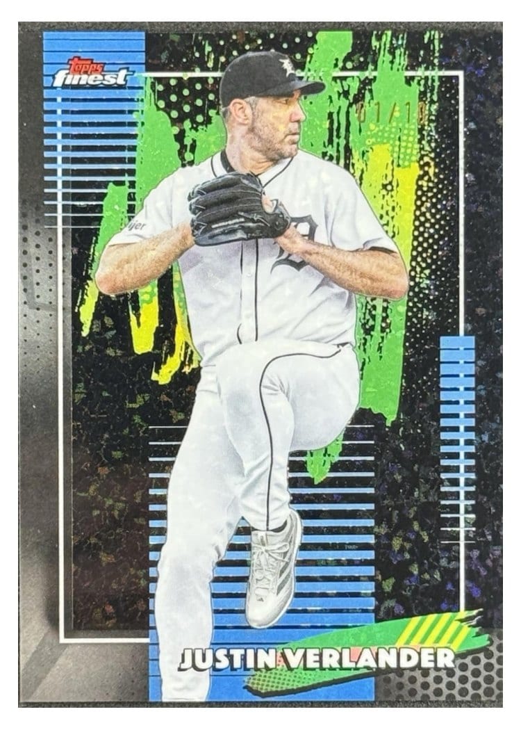 2026 Topps Finest Justin Verlander #48 card