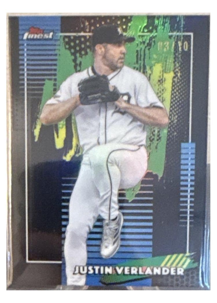 2026 Topps Finest Justin Verlander #48 card
