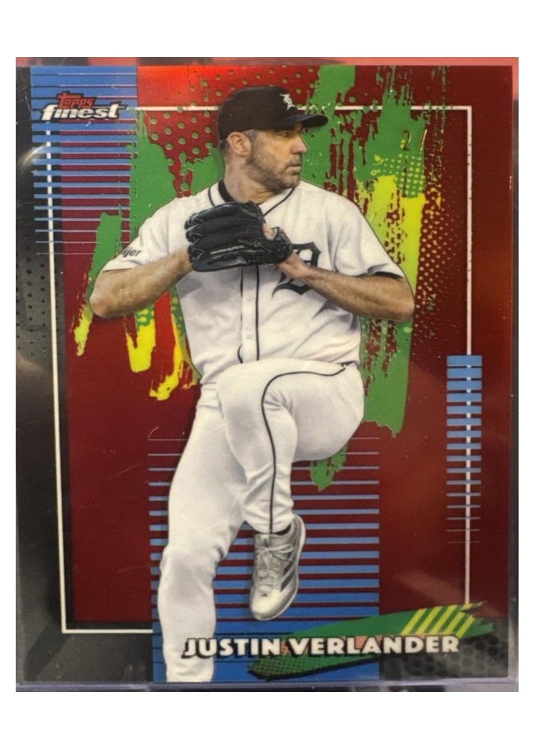 2026 Topps Finest Justin Verlander #48 card
