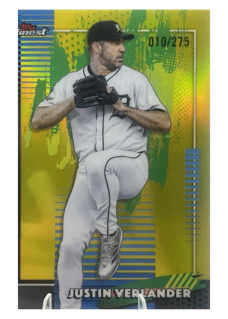 2026 Topps Finest Justin Verlander #48 card