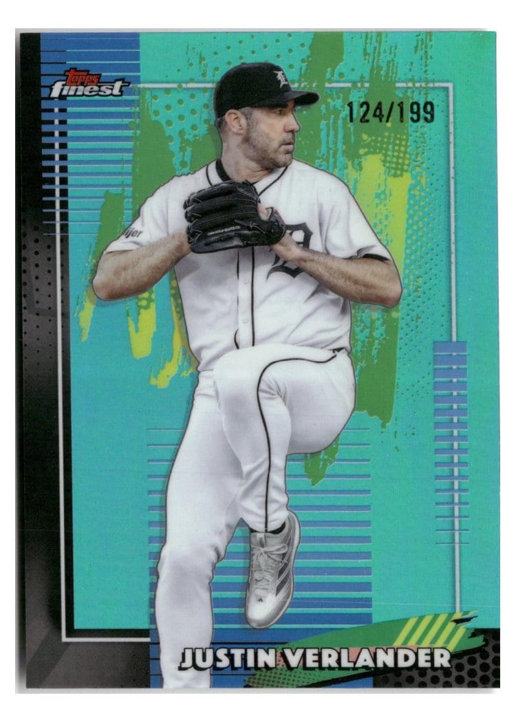 2026 Topps Finest Justin Verlander #48 card