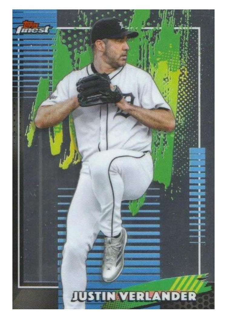 2026 Topps Finest Justin Verlander #48 card