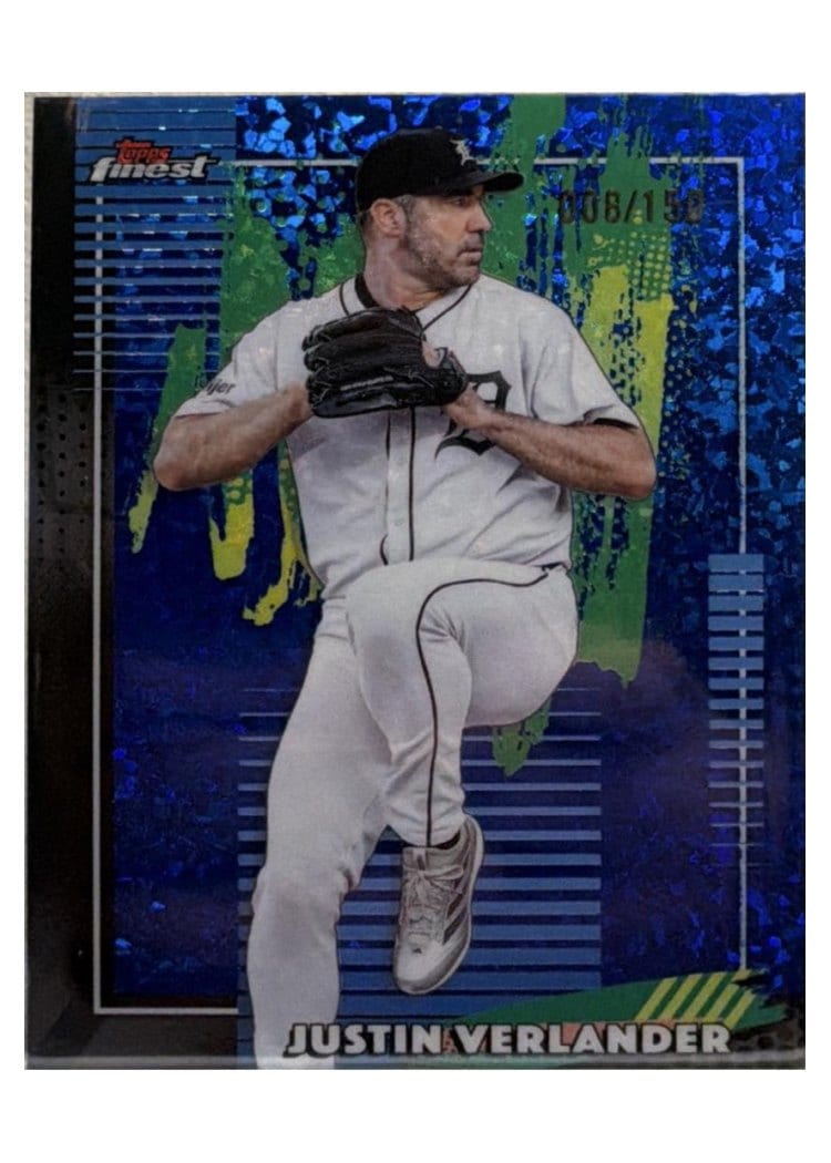 2026 Topps Finest Justin Verlander #48 card