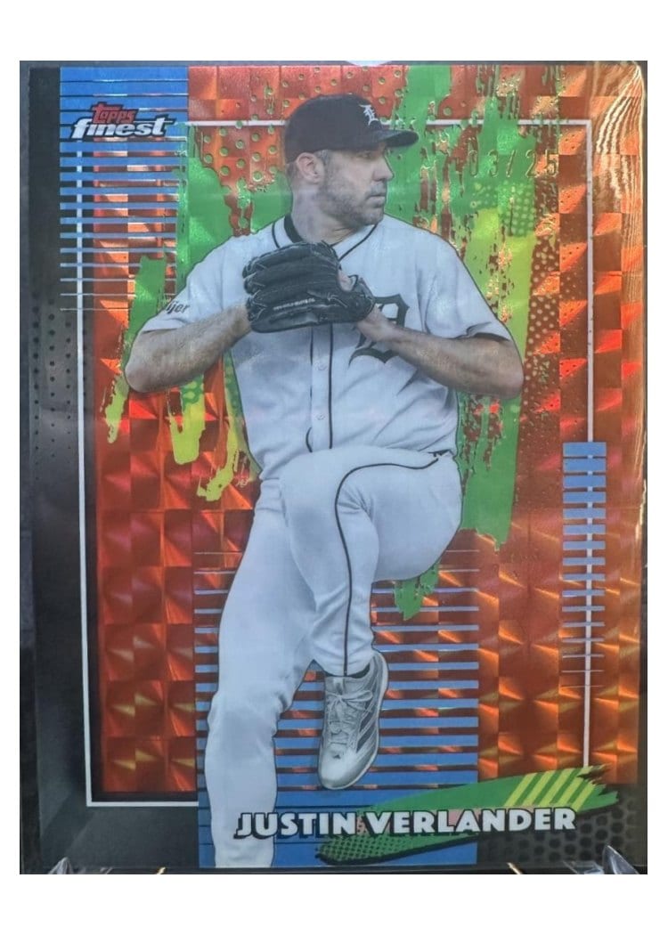 2026 Topps Finest Justin Verlander #48 card