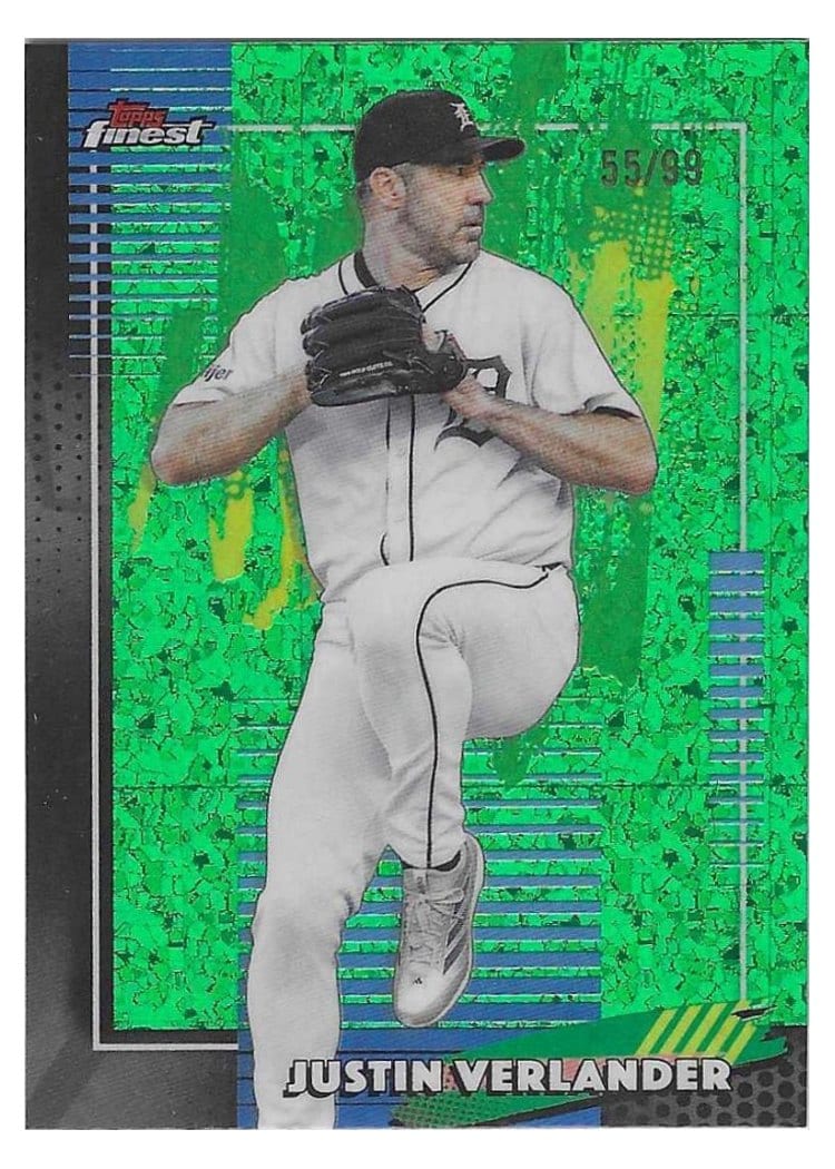 2026 Topps Finest Justin Verlander #48 card