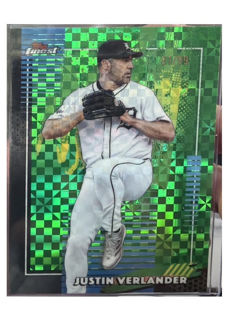 2026 Topps Finest Justin Verlander #48 card