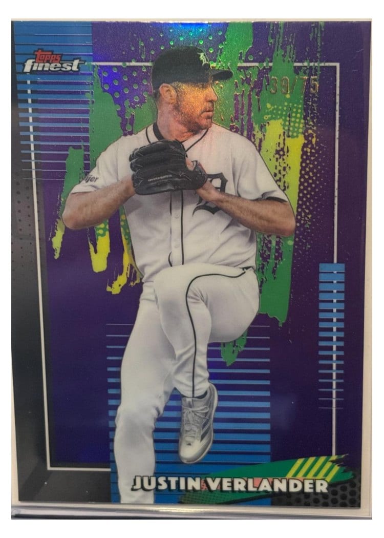 2026 Topps Finest Justin Verlander #48 card