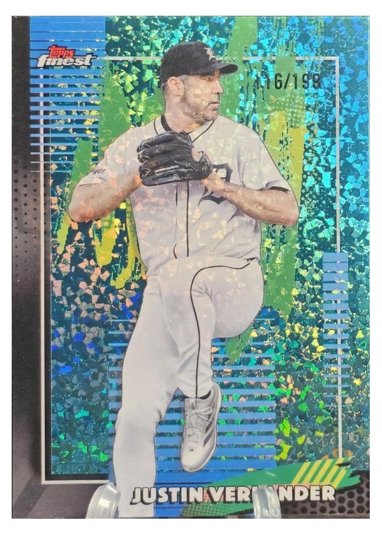 2026 Topps Finest Justin Verlander #48 card
