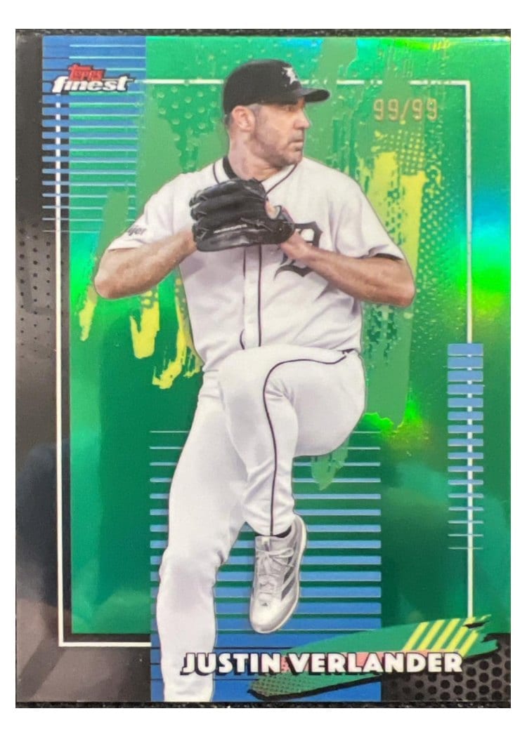 2026 Topps Finest Justin Verlander #48 card