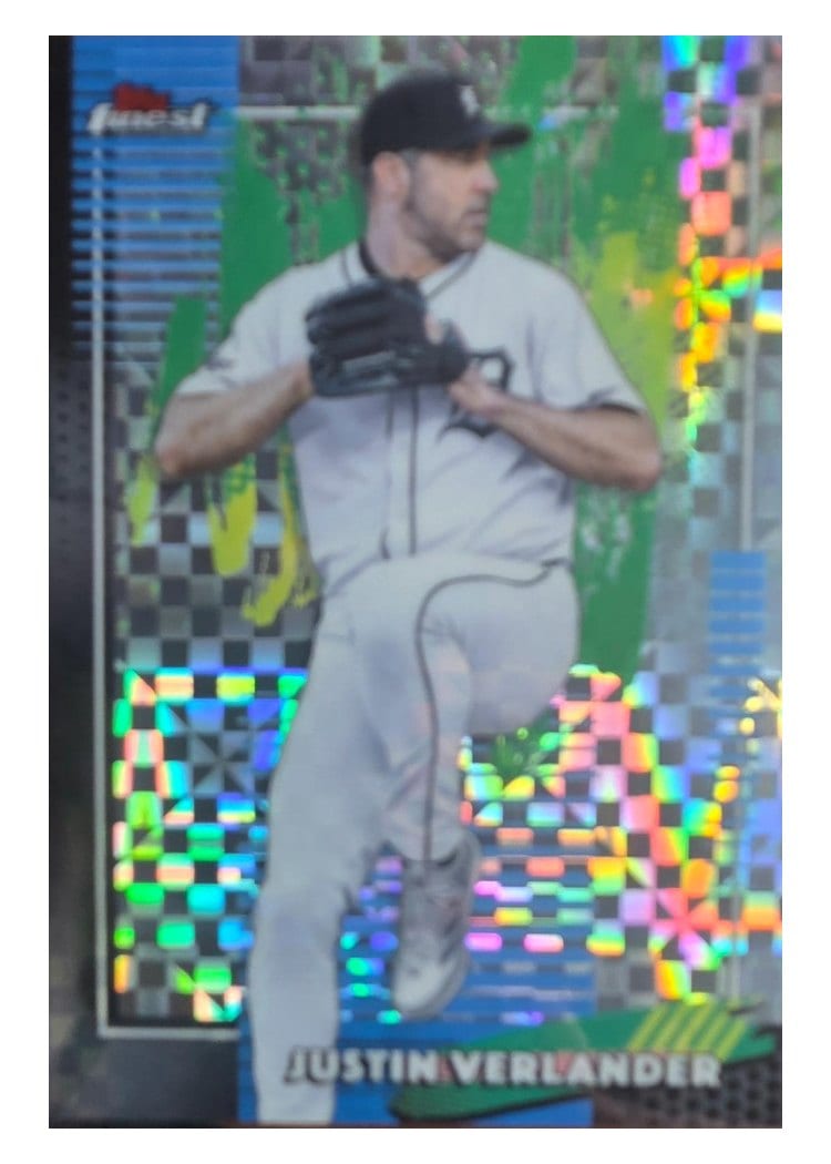 2026 Topps Finest Justin Verlander #48 card