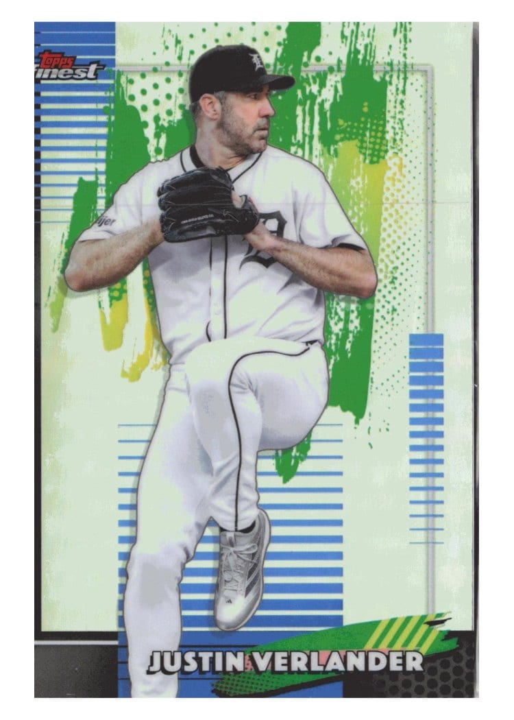 2026 Topps Finest Justin Verlander #48 card