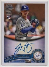 2025 Topps Archives Fan Favorite Autographs 2011 Justin Wrobleski #11FFA-JW card