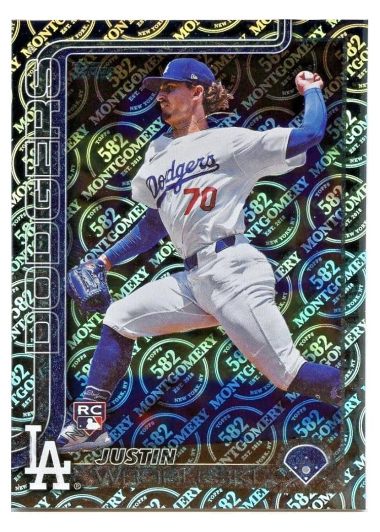 2025 Topps Base Set Justin Wrobleski #204 card