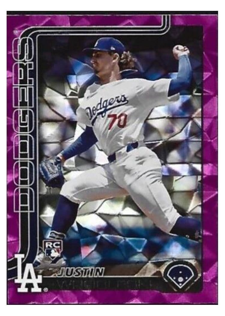 2025 Topps Base Set Justin Wrobleski #204 card