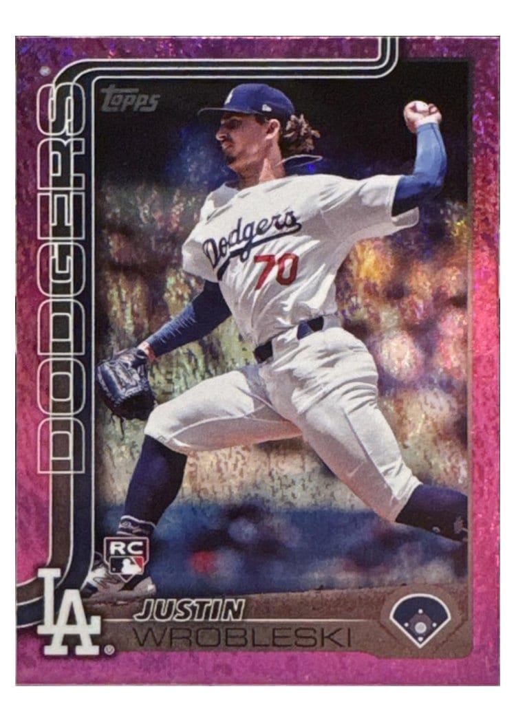 2025 Topps Base Set Justin Wrobleski #204 card