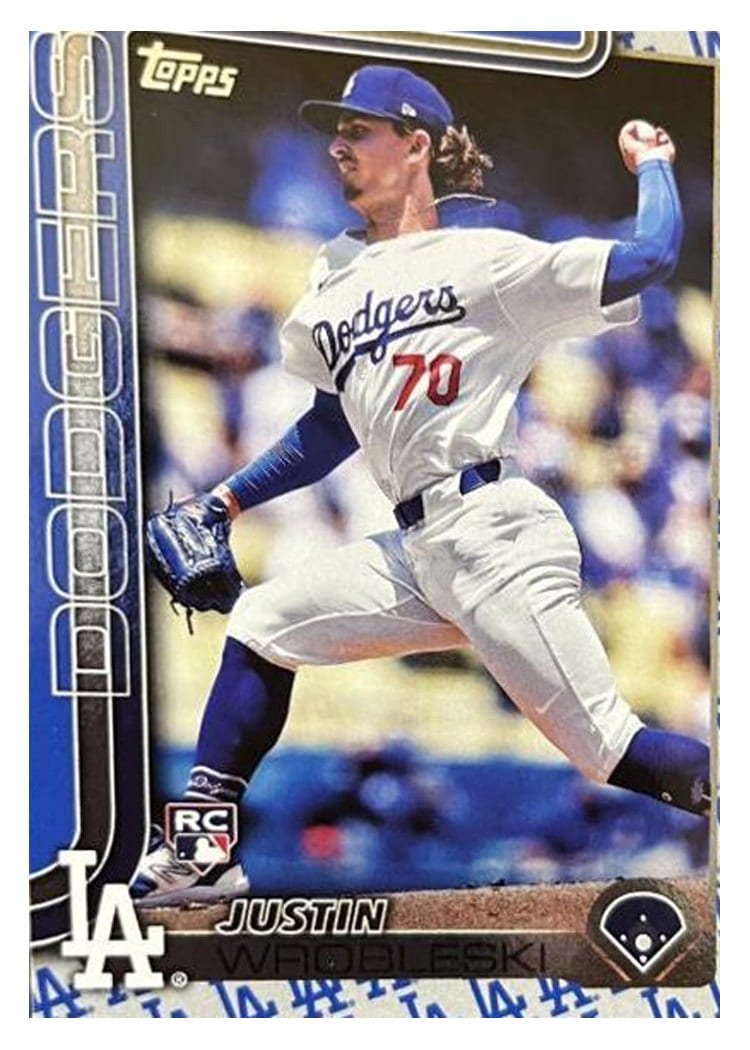 2025 Topps Base Set Justin Wrobleski #204 card